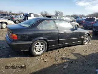 1997 BMW 3 Series 328is with VIN WBABG1323VET04177, listed as a Copart auction lot 44462755 with 166,108 mi miles and Clean Title. Bid and sale history available at carsss.com. Image 3.