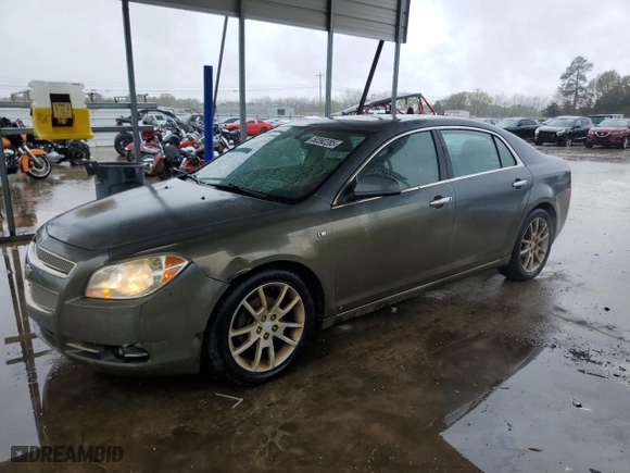 2008 Chevrolet Malibu LTZ with VIN 1G1ZK577284165997, listed as a Copart auction lot 50392285 with 124,162 mi miles and Clean Title. Bid and sale history available at carsss.com. Image 1.