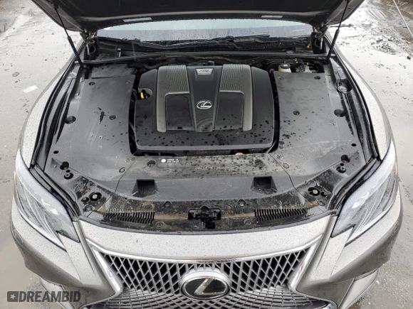 2019 Lexus LS with VIN JTHC51FF2K5005429, listed as a Copart auction lot 80486464 with 70,414 mi miles and Salvage Title. Bid and sale history available at carsss.com. Image 11.
