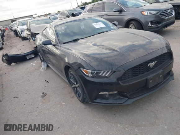 2016 Ford Mustang EcoBoost z VIN 1FA6P8THXG5267039, wystawiony jako IAAI lot #42014319 z przebiegiem 103 936 mil mil oraz . Historia ofert i sprzedaży dostępna na DreamBid. Obrazek 1.