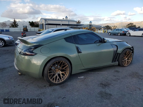 2017 Nissan 370Z Touring with VIN JN1AZ4EH5HM954234, listed as a Copart auction lot 80887064 with 60,042 mi miles and Salvage Title. Bid and sale history available at carsss.com. Image 3.
