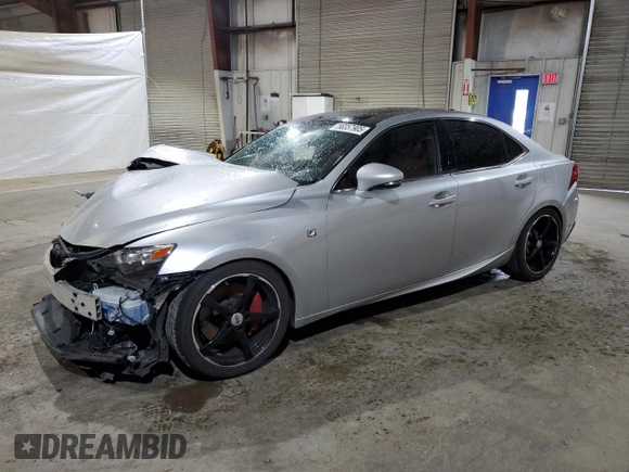 2015 Lexus IS 350 with VIN JTHCE1D25F5006984, listed as a Copart auction lot 58357905 with 117,688 mi miles and Clean title. Bid and sale history available at DreamBid. Image 1.