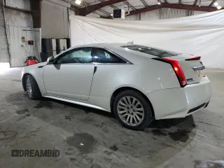 2012 Cadillac CTS Premium with VIN 1G6DS1E35C0123742, listed as a Copart auction lot 59503505 with 124,231 mi miles and Salvage title. Bid and sale history available at DreamBid. Image 2.