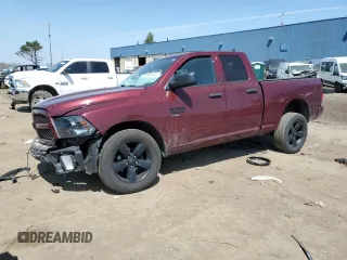 2019 Ram 1500 Express z VIN 1C6RR7FG2KS568503, wystawiony jako Copart lot #53268345 z przebiegiem 105 687 mil mil oraz Szkoda całkowita • Salvage title. Historia ofert i sprzedaży dostępna na DreamBid. Obrazek 1.