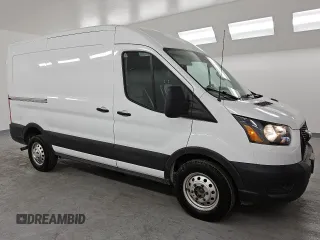 2023 Ford Transit Cargo with VIN 1FTBR2C88PKB34880, listed as a Copart auction lot 43930185 with 31,087 mi miles and Clean title. Bid and sale history available at DreamBid. Image 4.