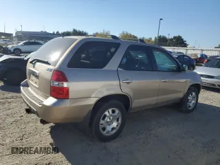 2002 Acura MDX with VIN 2HNYD18262H527360, listed as a Copart auction lot 72217624 with 229,181 mi miles and Salvage Title. Bid and sale history available at carsss.com. Image 3.