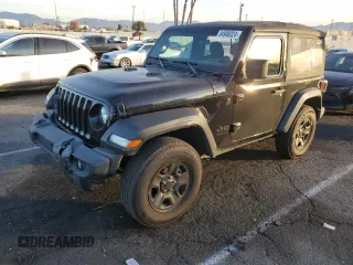 2022 Jeep Wrangler Sport S z VIN 1C4GJXAN6NW117648, wystawiony jako Copart lot #84908324 z przebiegiem 25 375 mil mil oraz Szkoda całkowita • Salvage title. Historia ofert i sprzedaży dostępna na DreamBid. Obrazek 1.