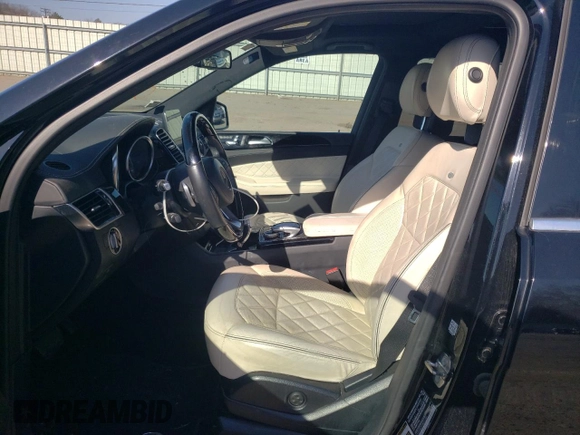 2018 Mercedes-Benz GLS with VIN 4JGDF6EE2JB071581, listed as a Copart auction lot 37065183 with 61,759 mi miles. Bid and sale history available at carsss.com. Image 7.