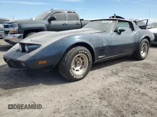 1979 Chevrolet Corvette with VIN 1Z8749S431929, listed as a Copart auction lot 75316594 with 84,098 mi miles and Salvage title. Bid and sale history available at DreamBid. Image 1.