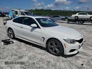 2015 BMW 4 Series 428i xDrive with VIN WBA3N5C59FK197893, listed as a Copart auction lot 60730385 with 91,163 mi miles and Salvage title. Bid and sale history available at DreamBid. Image 4.