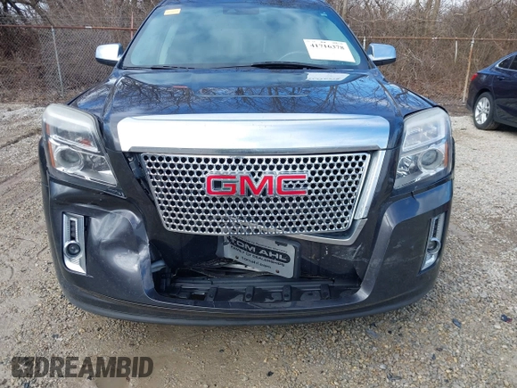 2015 GMC Terrain Denali with VIN 2GKALUEK9F6249981, listed as a IAAI auction lot 41716378 with 153,878 mi miles. Bid and sale history available at carsss.com. Image 6.