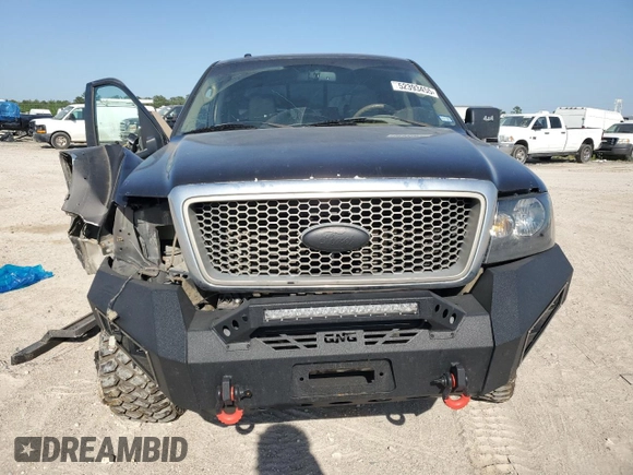 2007 Ford F-150 XLT with VIN 1FTPW14V77KC10974, listed as a Copart auction lot 52393455 with 167,297 mi miles and Salvage Title. Bid and sale history available at DreamBid. Image 5.