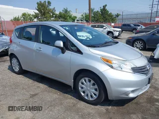 2014 Nissan Note S Plus with VIN 3N1CE2CP0EL409499, listed as a IAAI auction lot 42746042 with 119,708 mi miles and . Bid and sale history available at DreamBid. Image 1.