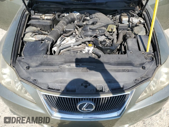 2006 Lexus IS 250 z VIN JTHBK262865012673, wystawiony jako Copart lot #59620345 z przebiegiem 169 413 mil mil oraz Czysty tytuł • Clean title. Historia ofert i sprzedaży dostępna na DreamBid. Obrazek 11.