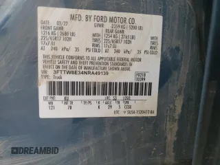 2022 Ford Maverick XL z VIN 3FTTW8E34NRA49139, wystawiony jako Copart lot #54937925 z przebiegiem 33 095 mil mil oraz Czysty tytuł • Clean title. Historia ofert i sprzedaży dostępna na DreamBid. Obrazek 12.