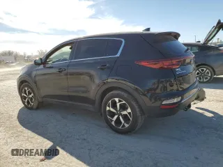 2020 Kia Sportage LX with VIN KNDPM3AC8L7824319, listed as a Copart auction lot 46000485 with 60,092 mi miles and Salvage Title. Bid and sale history available at DreamBid. Image 2.