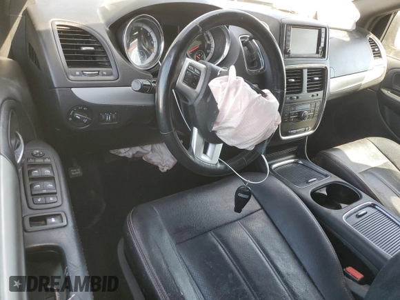 2019 Dodge Grand Caravan GT with VIN 2C4RDGEGXKR529619, listed as a Copart auction lot 48419615 with Not Provided miles and Salvage Title. Bid and sale history available at DreamBid. Image 8.