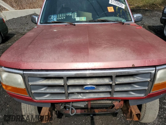 1997 Ford F-350 with VIN 1FTHF36F4VEB28332, listed as a Copart auction lot 51759825 with Not provided miles and Salvage title. Bid and sale history available at DreamBid. Image 11.