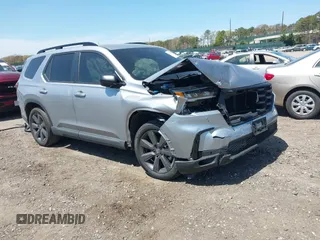 2025 Honda Pilot Sport z VIN 5FNYG1H38SB017782, wystawiony jako IAAI lot #42128117 z przebiegiem 11 920 mil mil oraz . Historia ofert i sprzedaży dostępna na DreamBid. Obrazek 1.