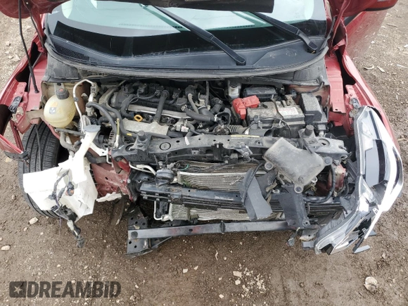 2021 Nissan Versa SV with VIN 3N1CN8EV4ML856575, listed as a Copart auction lot 58821295 with Not provided miles and Salvage title. Bid and sale history available at DreamBid. Image 11.
