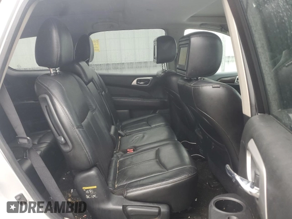 2014 Nissan Pathfinder Platinum Hybrid with VIN 5N1CR2MM1EC660531, listed as a Copart auction lot 59634305 with 164,996 mi miles and Clean title. Bid and sale history available at DreamBid. Image 11.