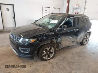 2018 Jeep Compass Limited with VIN 3C4NJDCBXJT349081, listed as a IAAI auction lot 42534929 with 106,781 mi miles and . Bid and sale history available at DreamBid. Image 17.