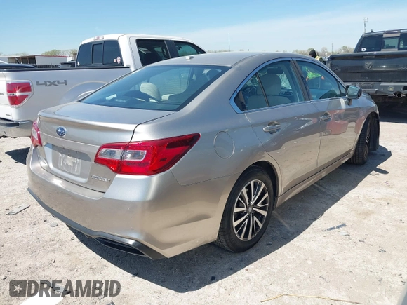 2019 Subaru Legacy with VIN 4S3BNAB63K3005292, listed as a IAAI auction lot 41851947 with 68,448 mi miles. Bid and sale history available at carsss.com. Image 4.