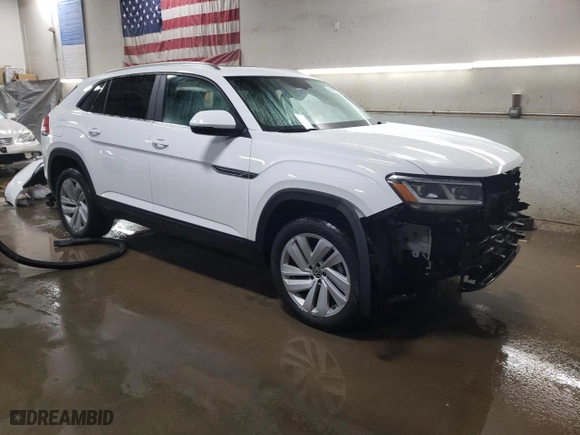 2023 Volkswagen Atlas Cross Sport 2.0T SE w/Technology with VIN 1V2KC2CA3PC228887, listed as a Copart auction lot 85809214 with 17,480 mi miles and Salvage Title. Bid and sale history available at carsss.com. Image 4.