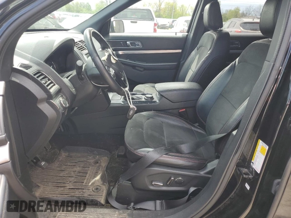 2018 Ford Explorer XLT z VIN 1FM5K8DH8JGB55978, wystawiony jako Copart lot #55089785 z przebiegiem 39 247 mil mil oraz Szkoda całkowita • Salvage title. Historia ofert i sprzedaży dostępna na DreamBid. Obrazek 7.