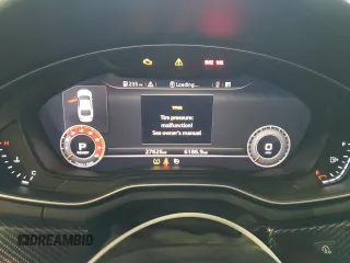 2018 Audi RS 5 z VIN WUAPWAF56JA905136, wystawiony jako Copart lot #48261124 z przebiegiem 27 626 mil mil oraz . Historia ofert i sprzedaży dostępna na DreamBid. Obrazek 9.