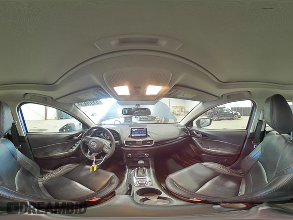2015 Mazda 3 i Grand Touring with VIN 3MZBM1M72FM201251, listed as a Copart auction lot 51919635 with 79,826 mi miles and Salvage Title. Bid and sale history available at DreamBid. Image 14.