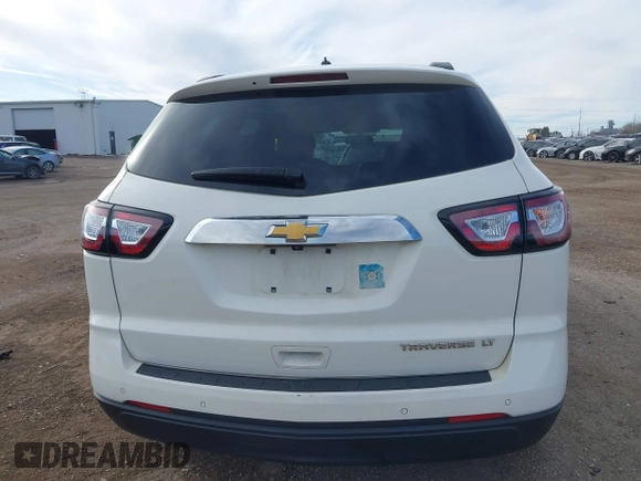 2015 Chevrolet Traverse LT with VIN 1GNKRGKD6FJ154083, listed as a IAAI auction lot 41423604 with 147,724 mi miles. Bid and sale history available at carsss.com. Image 16.