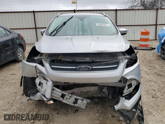2016 Ford Escape Titanium with VIN 1FMCU0J95GUB96384, listed as a Copart auction lot 45407675 with 85,817 mi miles and Salvage Title. Bid and sale history available at carsss.com. Image 5.