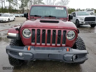 2021 Jeep Gladiator Mojave with VIN 1C6JJTEG0ML518811, listed as a Copart auction lot 45172295 with 40,678 mi miles and Salvage Title. Bid and sale history available at carsss.com. Image 5.