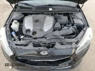 2015 Kia Cadenza Premium with VIN KNALN4D7XF5181484, listed as a Copart auction lot 83456034 with 125,653 mi miles and Clean Title. Bid and sale history available at carsss.com. Image 11.