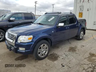 2008 Ford Explorer Sport Trac Limited z VIN 1FMEU538X8UA34178, wystawiony jako Copart lot #50341955 z przebiegiem 179 122 mil mil oraz Czysty tytuł • Clean title. Historia ofert i sprzedaży dostępna na DreamBid. Obrazek 1.