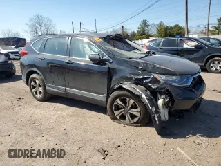 2017 Honda CR-V LX with VIN 2HKRW6H34HH222739, listed as a Copart auction lot 48427525 with 0 mi miles and Salvage Title. Bid and sale history available at carsss.com. Image 4.