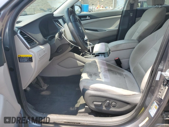 2018 Hyundai Tucson SEL with VIN KM8J3CA42JU729265, listed as a Copart auction lot 60167665 with 174,318 mi miles and Salvage title. Bid and sale history available at DreamBid. Image 7.