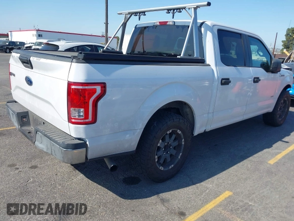 2017 Ford F-150 XL with VIN 1FTEW1CP6HKD75328, listed as a IAAI auction lot 42400974 with 209,617 mi miles and . Bid and sale history available at DreamBid. Image 4.