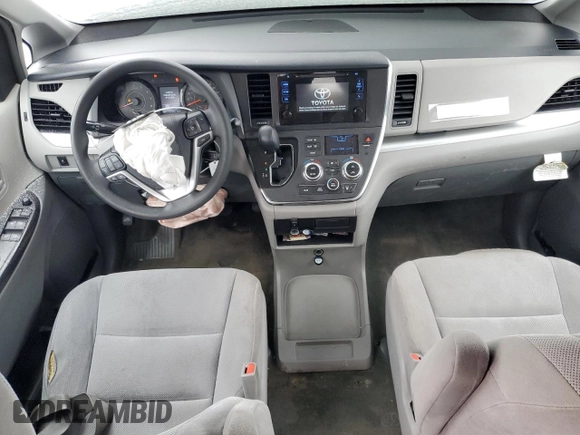 2017 Toyota Sienna L with VIN 5TDZZ3DC9HS879994, listed as a Copart auction lot 41584485 with 123,087 mi miles and Salvage Title. Bid and sale history available at DreamBid. Image 8.