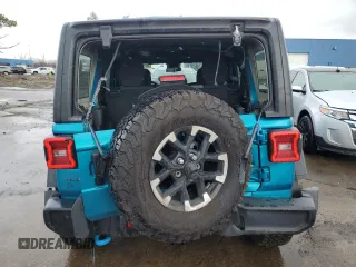 2024 Jeep Wrangler Rubicon X z VIN 1C4RJXR6XRW217098, wystawiony jako Copart lot #50154025 z przebiegiem 15 887 mil mil oraz Czysty tytuł • Clean title. Historia ofert i sprzedaży dostępna na DreamBid. Obrazek 6.
