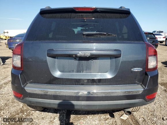 2016 Jeep Compass High Altitude Edition with VIN 1C4NJCEA1GD536061, listed as a Copart auction lot 46919105 with 81,992 mi miles and Salvage Title. Bid and sale history available at carsss.com. Image 6.