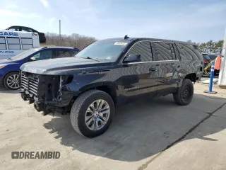 2019 Chevrolet Suburban LT with VIN 1GNSKHKC2KR106707, listed as a Copart auction lot 48926455 with 190,706 mi miles and Salvage Title. Bid and sale history available at DreamBid. Image 1.