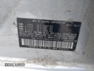 2018 Subaru Impreza z VIN 4S3GTAA68J3714554, wystawiony jako IAAI lot #41131495 z przebiegiem 31 607 mil mil oraz . Historia ofert i sprzedaży dostępna na DreamBid. Obrazek 9.