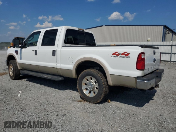2008 Ford F-250 XL with VIN 1FTSW21R98EC72965, listed as a Copart auction lot 64059805 with 137,182 mi miles and Clean title. Bid and sale history available at DreamBid. Image 2.