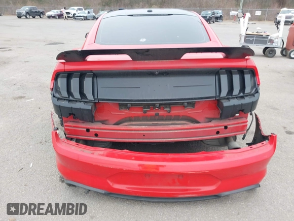 2019 Ford Mustang EcoBoost z VIN 1FA6P8TH7K5197377, wystawiony jako IAAI lot #41489649 z przebiegiem 70 550 mil mil oraz . Historia ofert i sprzedaży dostępna na DreamBid. Obrazek 6.