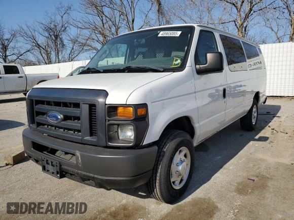 2013 Ford Econoline Cargo Commercial with VIN 1FTSS3EL6DDB02540, listed as a Copart auction lot 48965085 with 190,210 mi miles and Clean title. Bid and sale history available at DreamBid. Image 1.