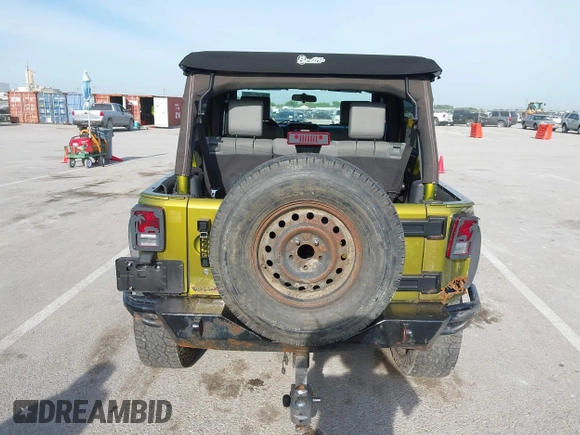 2007 Jeep Wrangler Unlimited Sahara with VIN 1J4GA59177L182593, listed as a IAAI auction lot 42104934 with 158,990 mi miles and . Bid and sale history available at DreamBid. Image 16.