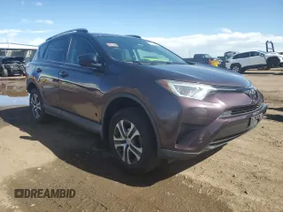 2018 Toyota RAV4 LE with VIN 2T3BFREV6JW739046, listed as a Copart auction lot 57475695 with 81,410 mi miles and Salvage title. Bid and sale history available at DreamBid. Image 4.