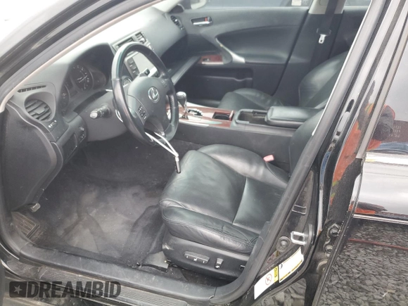 2006 Lexus IS 350 with VIN JTHBE262962006339, listed as a Copart auction lot 49284215 with 183,565 mi miles and Salvage Title. Bid and sale history available at DreamBid. Image 7.
